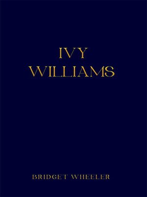 cover image of Ivy Williams